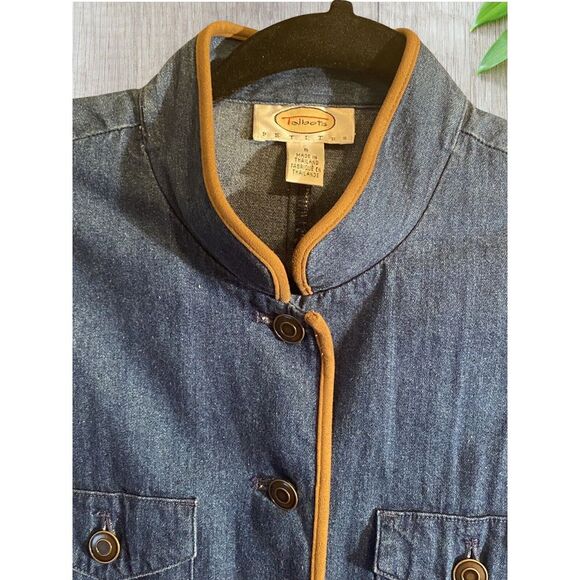Talbots Women's Blue Lightweight Denim Jacket Size‎ S/P - Picture 2 of 5